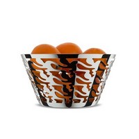 photo Alessi-Ethno Perforated fruit bowl in 18/10 stainless steel 2